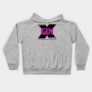 Gen X - Social distancing for over 40 years Kids Hoodie